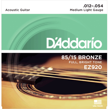 D'Addario Great American EZ920 Media Blanda