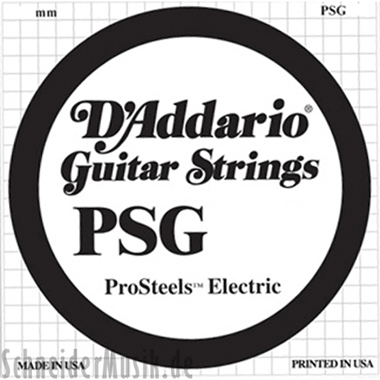 D'Addario PSG030 XL ProSteels Round Wound