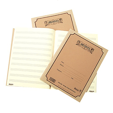 Archives SL10S Manuscript Pad - 10 stave, 50 sheet