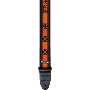 Dunlop D38-17LC Guitar Strap LUCKY 13 "Iron Cross"