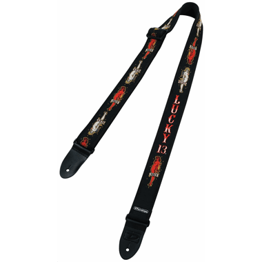Dunlop D38-23LH Correa para Guitarra LUCKY 13  \"Love/Hate\"