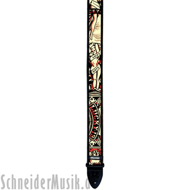 Dunlop D38-35AM Guitar Strap LUCKY 13 "Americana"