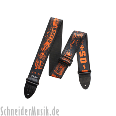 Dunlop D38-39GF Guitar Strap LUCKY 13 "Griffin"