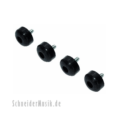 Dunlop ECB 151 Rubber Feet w/Screws (4 pack)