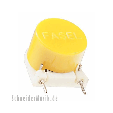 Dunlop FL 01Y Fasel Cup Core Inductor - yellow