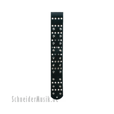 Dunlop Red Monkey Leder Gitarren Gurt Eyelet