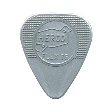 Dunlop LP 211 Plektren Herco Nylon (12 pieces) Flat Flex 75 Picks