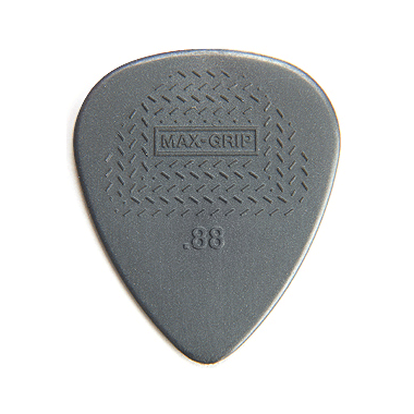 Dunlop 449 Max Grip STANDARD Nylon Picks 0.88 mm, dark-grey (12-pack)