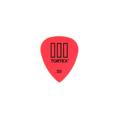 Dunlop 462 TORTEX TIII Picks (72-pack) red 0.50 mm