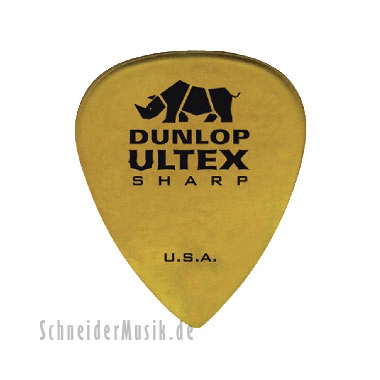 Dunlop 433 ULTEX Sharp Picks - Player's Pack 0.73mm, ivory (6 pack)