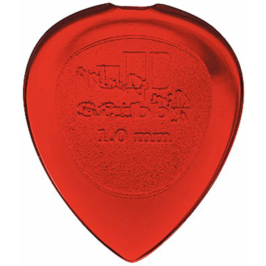 Dunlop 474 Plektren STUBBY JAZZ small red 1.00 mm