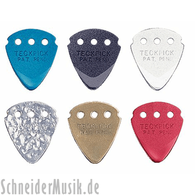 Dunlop 467 TECKPICK Aluminium Picks - Cabinet (72-pack, assorted)