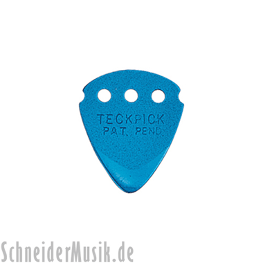 Dunlop 467 TECKPICK Aluminum Picks (12-pack), blue