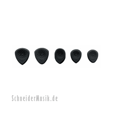 Dunlop 477 Primetone Picks Sortimentskasten, 6 pieces pro Sorte (60 Stk)