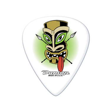 Dunlop BL102 Plektren TIKI TABOO GONGAWAR (Red Tongue) Big Pack 0.73 mm