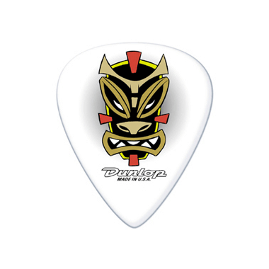 Dunlop BL102 Plektren TIKI TABOO MIKU (Red Compass Points) Big Pack 0.73 mm