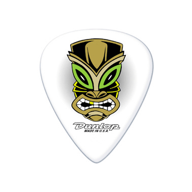 Dunlop BL102 Púas TIKI TABOO HUKA (Gold Tooth) Big Pack 0.60 mm