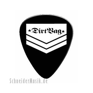 Dunlop DRB Plektren Dunlop DIRTBAG Tortex Standard BIG PACK (36 pieces) Army Logo 1.0 mm