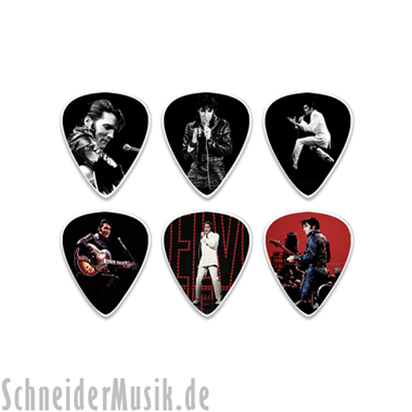 Dunlop EP-PT02 ELVIS PRESLEY \"Elvis \'68\" Pick Tin (Pick Tin with 6 Picks)