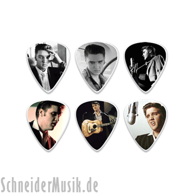 Dunlop EP-PT03 ELVIS PRESLEY \"Wert Tin\" Pick Tin (Pick Tin with 6 Picks)