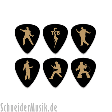 Dunlop EP-PT04 ELVIS PRESLEY \"Portrait\" Pick Tin (Pick Tin with 6 Picks)
