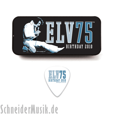 Dunlop EP-PT05 ELVIS PRESLEY "Elvis 75th" Pick Tin (Pick Tin with 6 Picks)