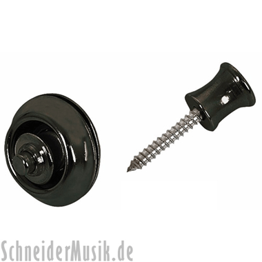 Dunlop SLS1103BK Straplok ORIGINAL System, black