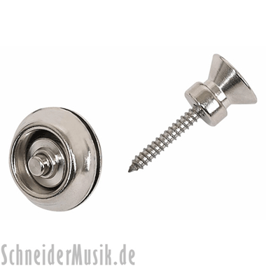 Dunlop SLS1501N Straplok TRADITIONAL Design System, nickel