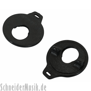 Dunlop 7000 Lok Strap System, negro (1 par)