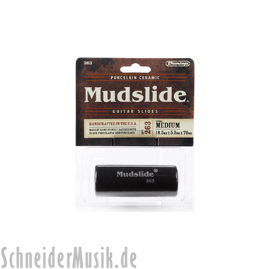 Dunlop 263 Mudslide Porcelain Slide, medium