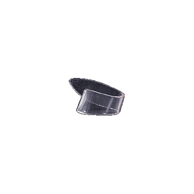 Dunlop FTP Clear "D" Plastic Thumbpick (12 pieces) clear. medium