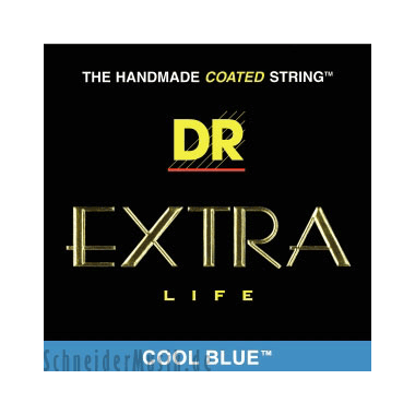 DR CBE-9/46 EXTRA LIFE Cool Blue Electic Guitar Strings Lite-n-Heavy