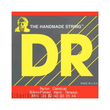 DR RNS+ Nylon Classical Silver Plated N-S Plus