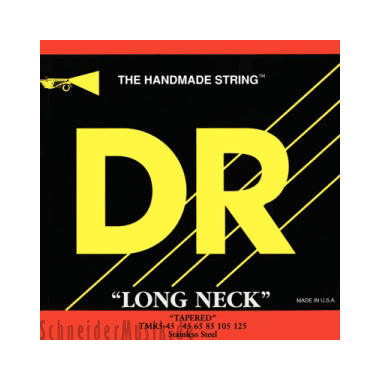 DR TER-50 TAPER CORE, Long Necks, Stainless Steel Tite Heavy 4-string