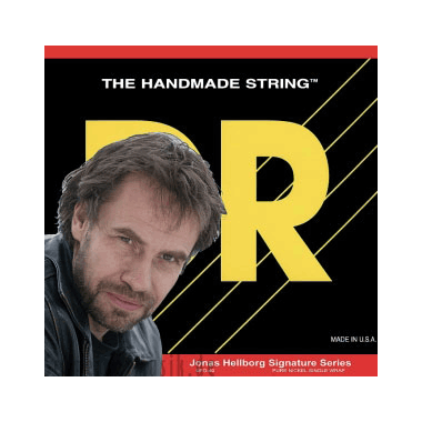 DR UFO-40 Jonas Hellborg Signature Strings Pure Nickel Single Wrap