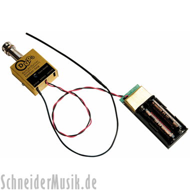 D-TAR Timber Line Piezo Pickup w/Preamp (1/8" bridge saddle)