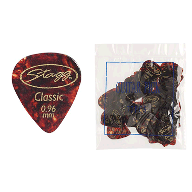 Stagg CSR96 Classic STANDARD Refill bag (72 picks) Celluloid 0.96 mm