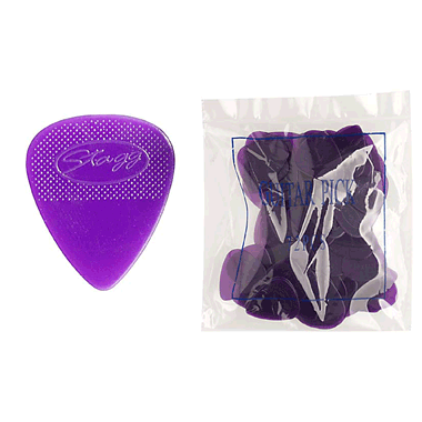 Stagg NRR88 Moulded Nylon Refill bag (72 Picks) 0.88 mm - Dark Purple