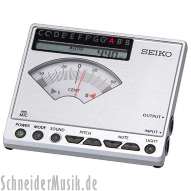 Seiko SAT-1100 Professional Chromatic Tuner (Needle-Type)