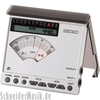 Seiko SAT-1100 Professional Chromatic Tuner (Needle-Type)
