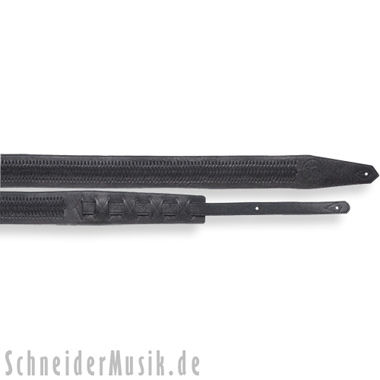 Stagg SLL 90 BLKCorrea de Cuero trenzado, negro