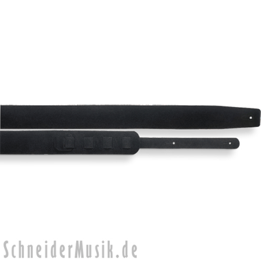 Stagg SLPL 15 BLK Correa de Ante, negro