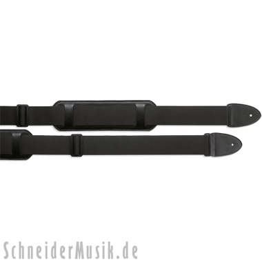 Stagg SN5 SHP BLK Nylon Correa para Guitarra con hombrera, negro