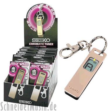 Seiko ST-02 Tuning Stick - Chromatic Tuner (442Hz) w/ key ring