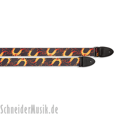 Stagg STE DRAGON Terylen Guitar Strap "Dragon"