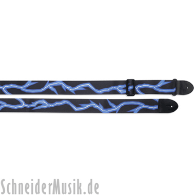 Stagg STE LIGHTNING Terylen Guitar Strap "Lightning"