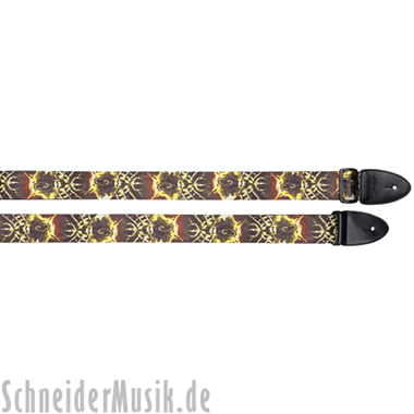 Stagg STE WOLF Terylen Guitar Strap "Wolf"