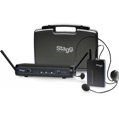 Stagg SUW 30 HSS A EU - UHF WIRELESS Headset Set 863
