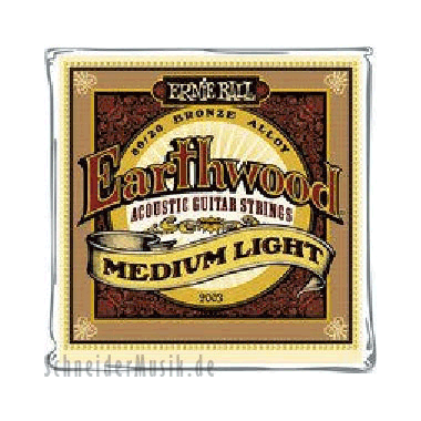 Ernie Ball 2003 Earthwood Bronze, Medium Light