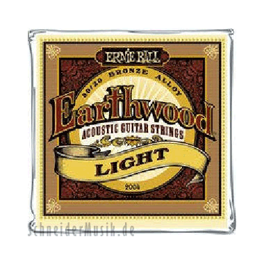 Ernie Ball 2004 Earthwood Bronze, Light